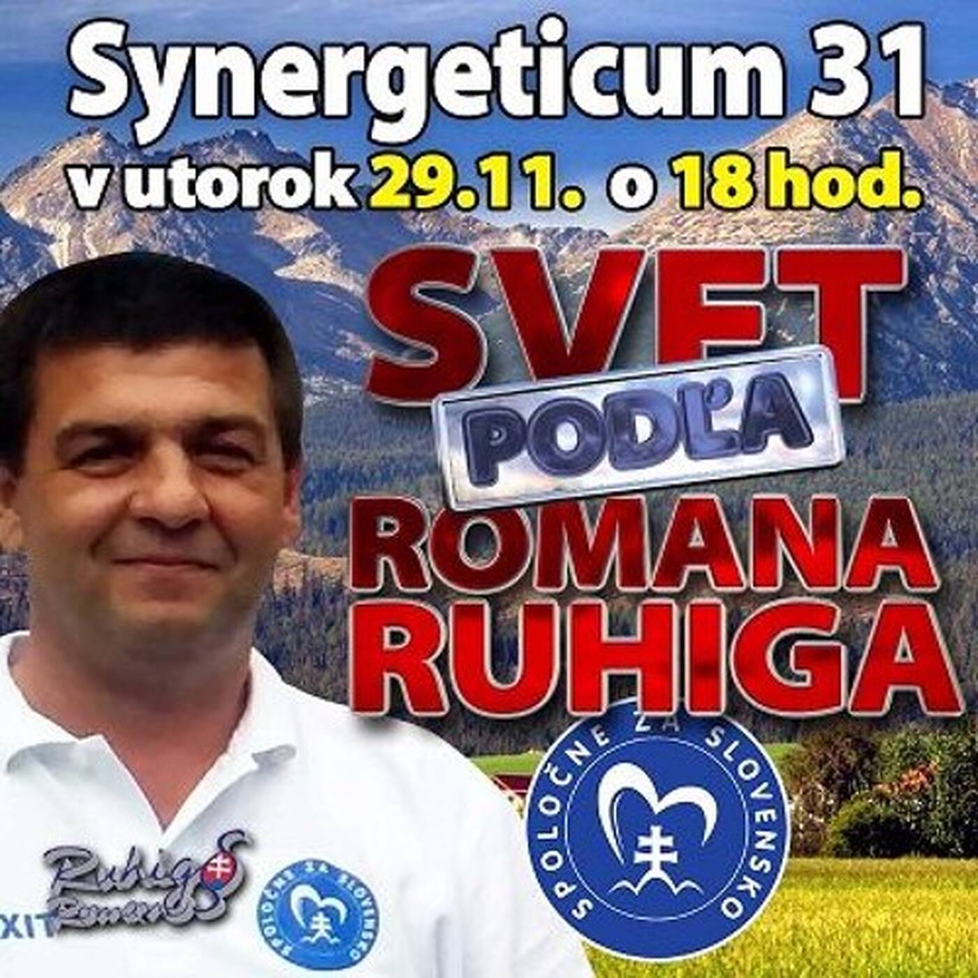 Synergeticum 31 - 2016-11-29 Svet podľa Romana Ruhiga... episode artwork