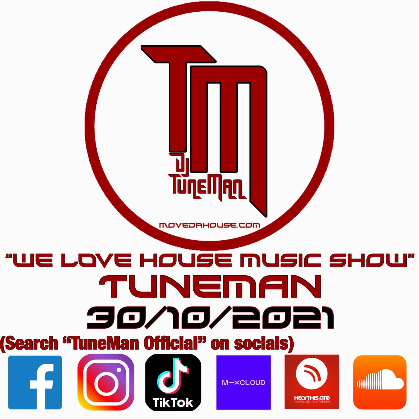 MoveDaHouse.com - Recorded live by TuneMan (Official) 30/10/2021 episode artwork