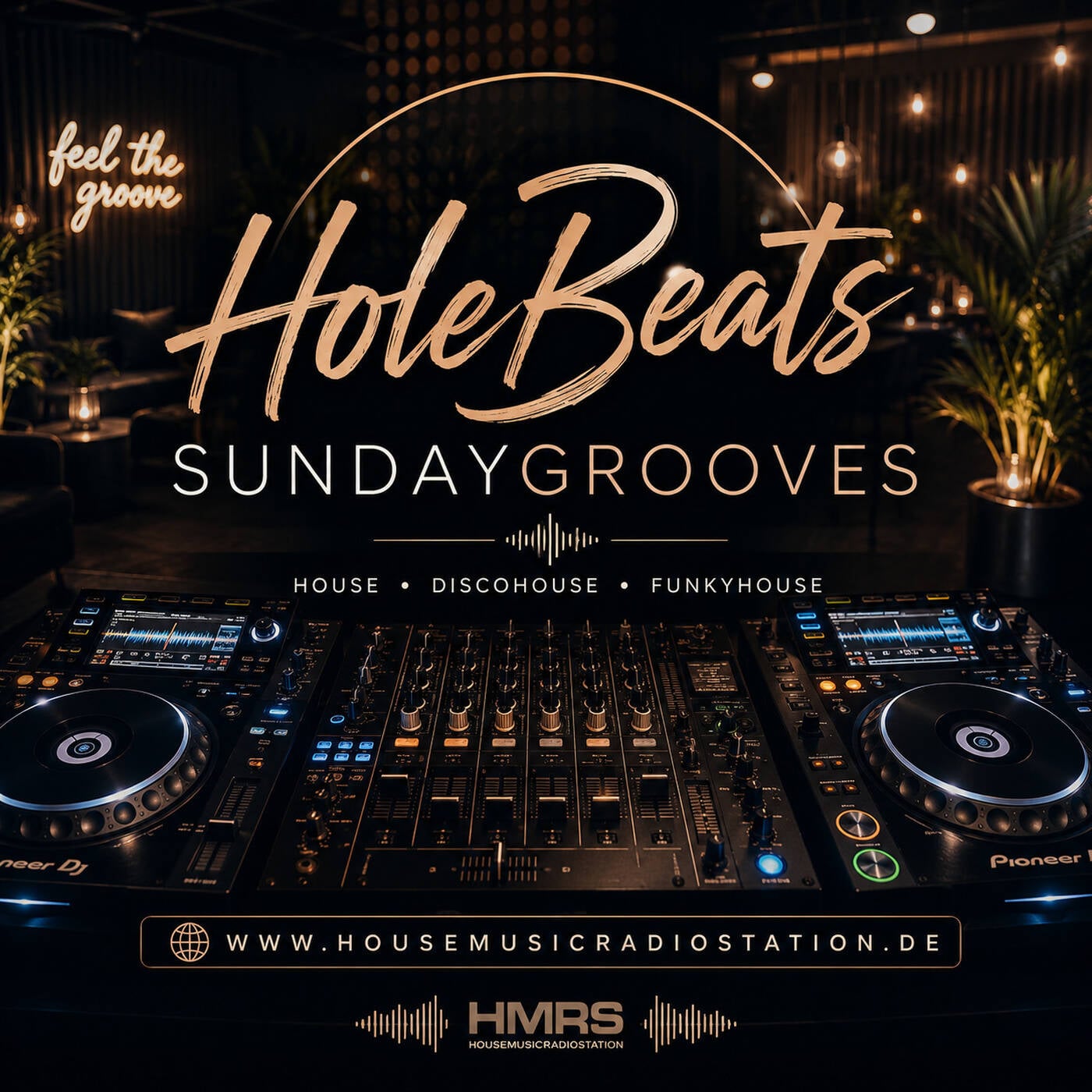 HoleBeats - Live on HMRS SundayGrooves September 13th 2026 episode artwork
