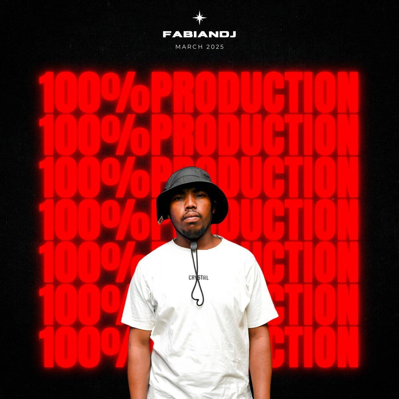 FABIAN'S 100% PRODUCTION MIX MARCH 2025 episode artwork