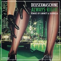DeusExMaschine - Always Right (Cabinett Remix) EXTRACT by Disco Motion Records