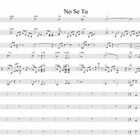 No Se Tu - arranged by Jon Griffin by Jon Griffin