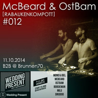 Beard-Tape#012_OstBam&amp;McBeard@Brunnen70_WeddingPresent_14_10_11 by McBeard