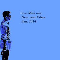 Live Mini mix New year Vibes Jan. 2014 by alan Campo