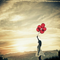 The Girl with the Red Balloons - Jaime J Ross and PessoaZ by Jaime J Ross