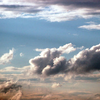 Flown...(through Clouds) by Moofi