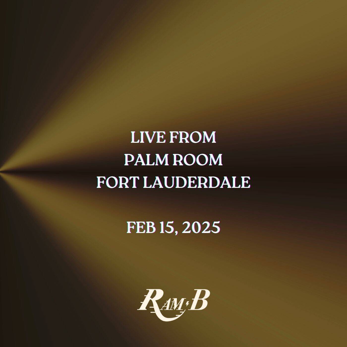 LIVE from Palm Room (Fort Lauderdale) - Opening Mix (Feb 15, 2025) episode artwork