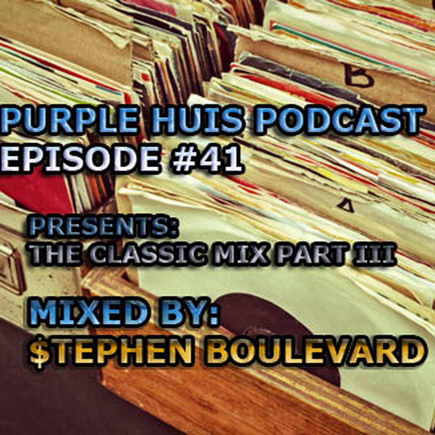 PURPLE HUIS PODCAST EPISODE #41 episode artwork