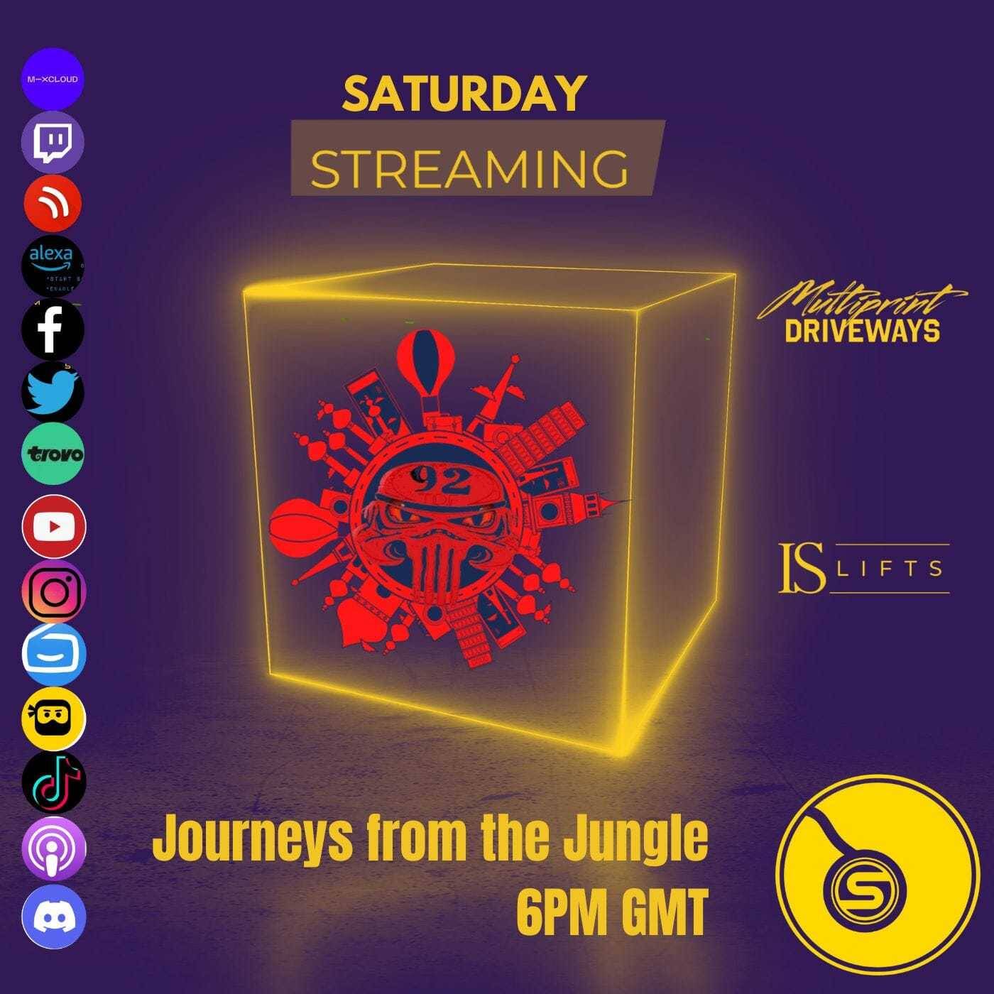 The Darkfader 92 - Journeys From The Jungle: The Lost Mixtapes episode artwork