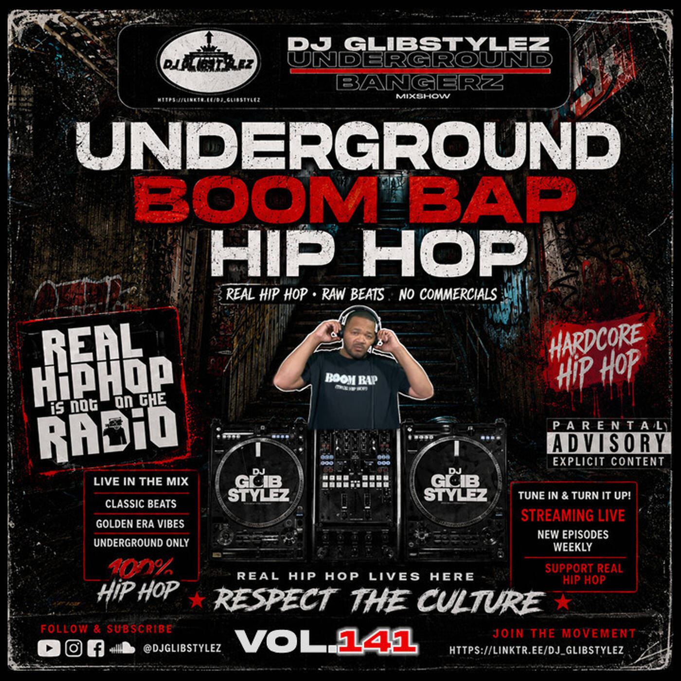 The INFAMOUS Boom Bap Soul & Underground Bangerz Hip Hop Mixshow