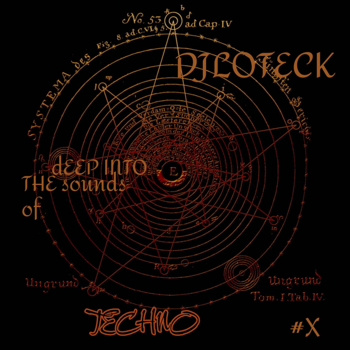 Deep into the Sounds of Techno #X Aug'25 episode artwork