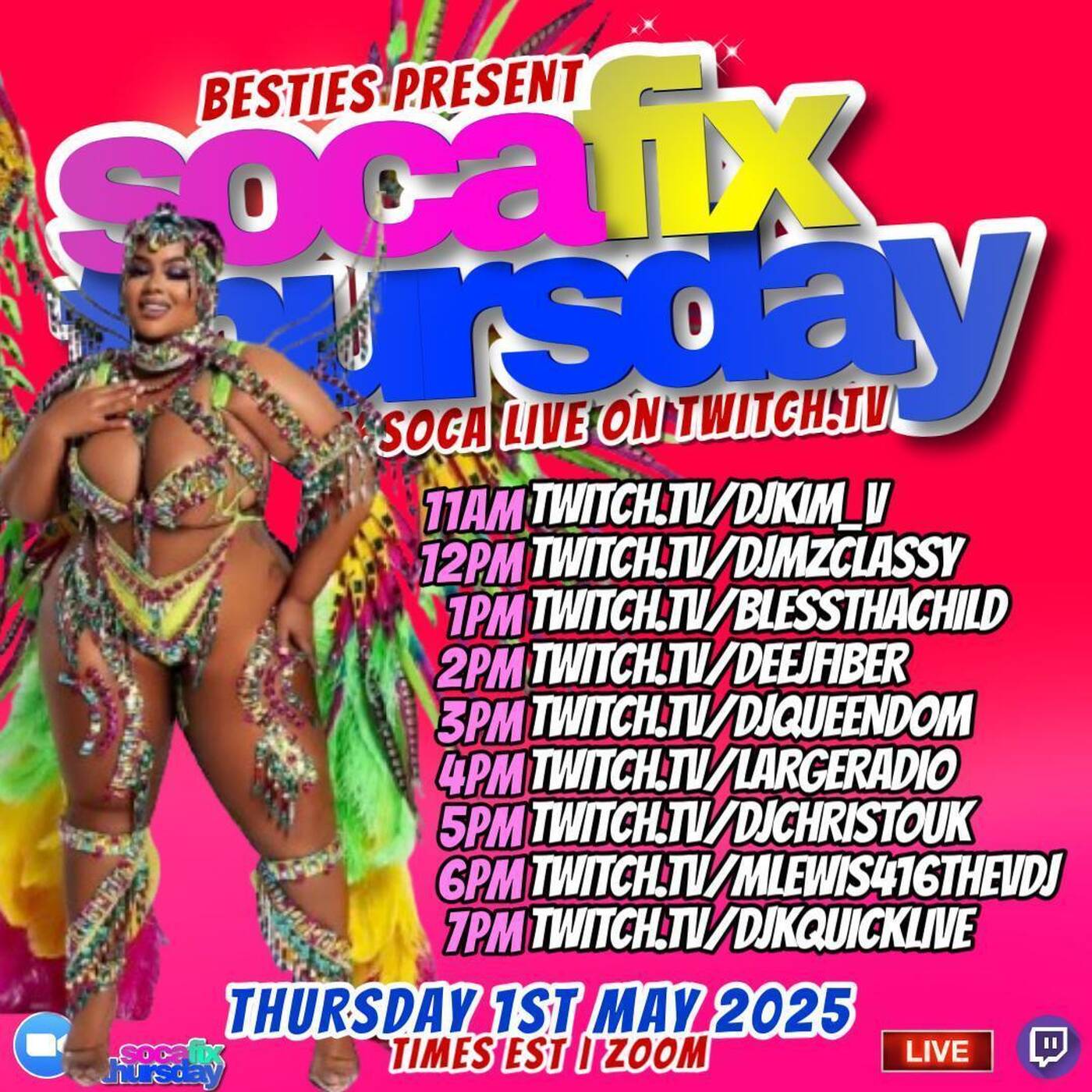 SOCAFIXTHURSDAYRAIDTRAIN Hosted By BESTIES 7-8PMEST‼️(MAY 01, 2025) episode artwork