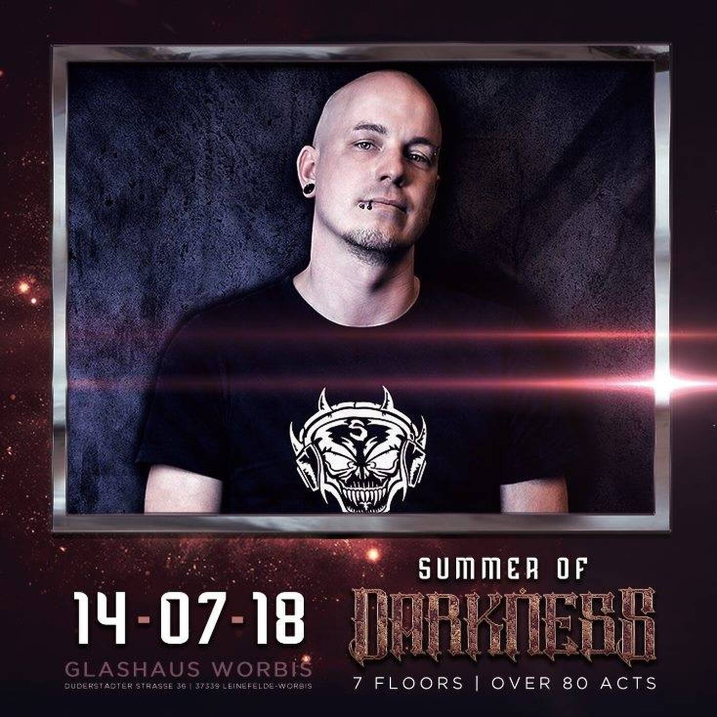 DJ Sacrifice @ Summer of Darkness 14.07.2018 Glashaus Worbis