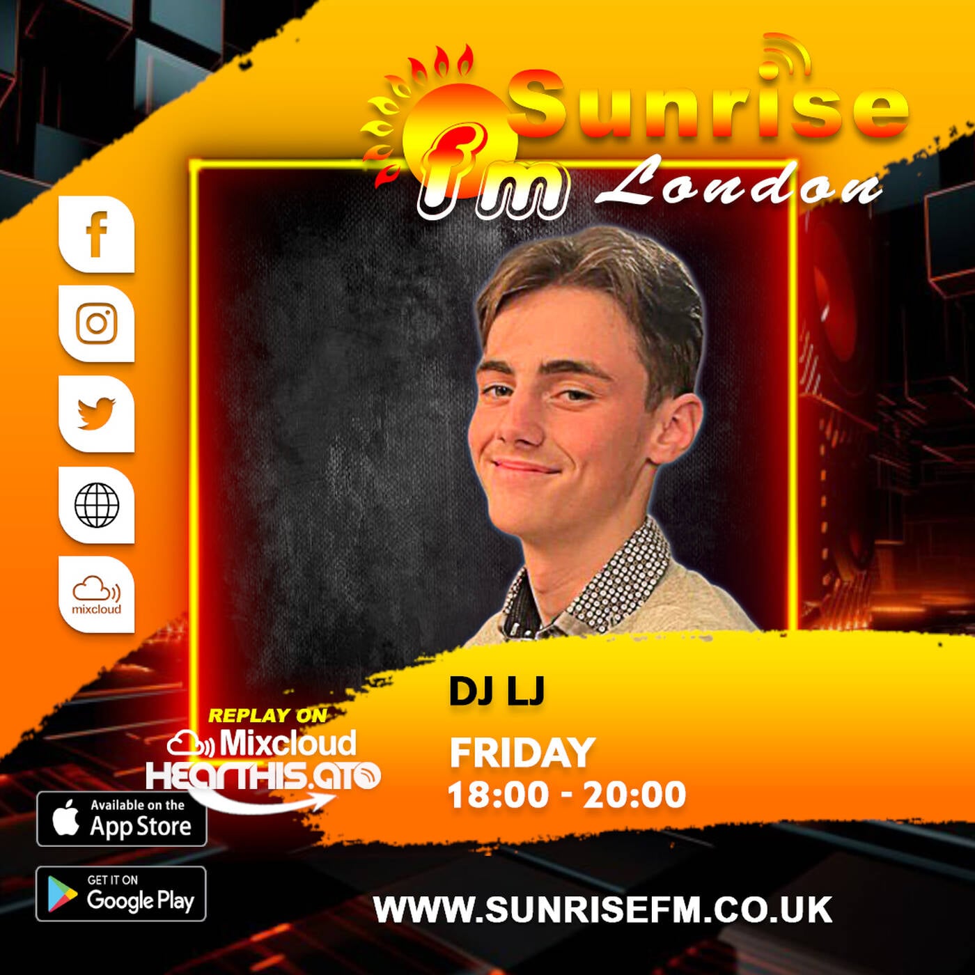 DJ LJ - Fri 15th May 2026 episode artwork