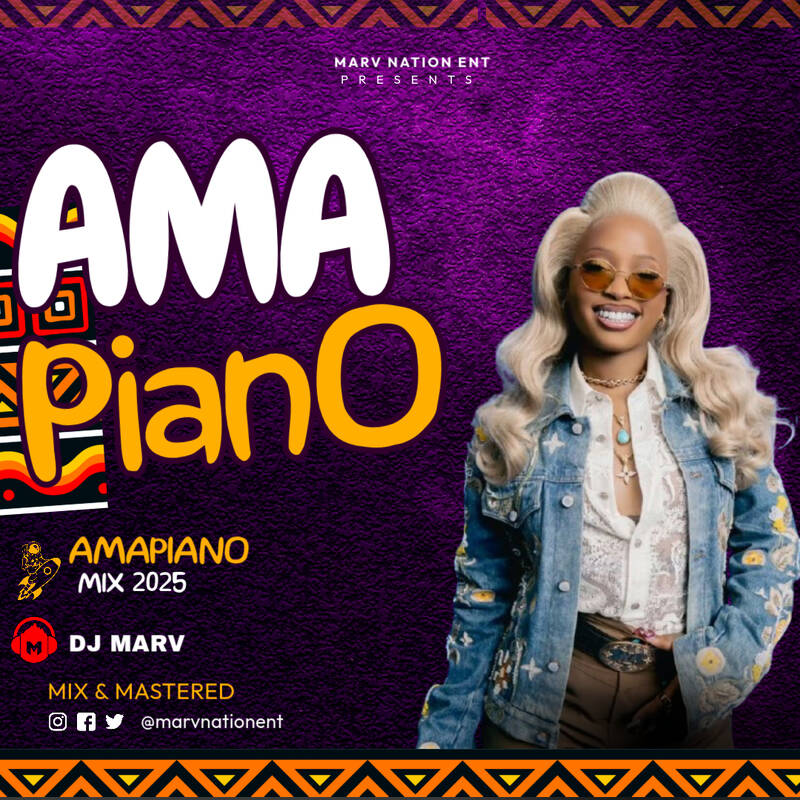 Amapiano 2025(Uncle Waffles,Focalistic) Mix - DJ Marv