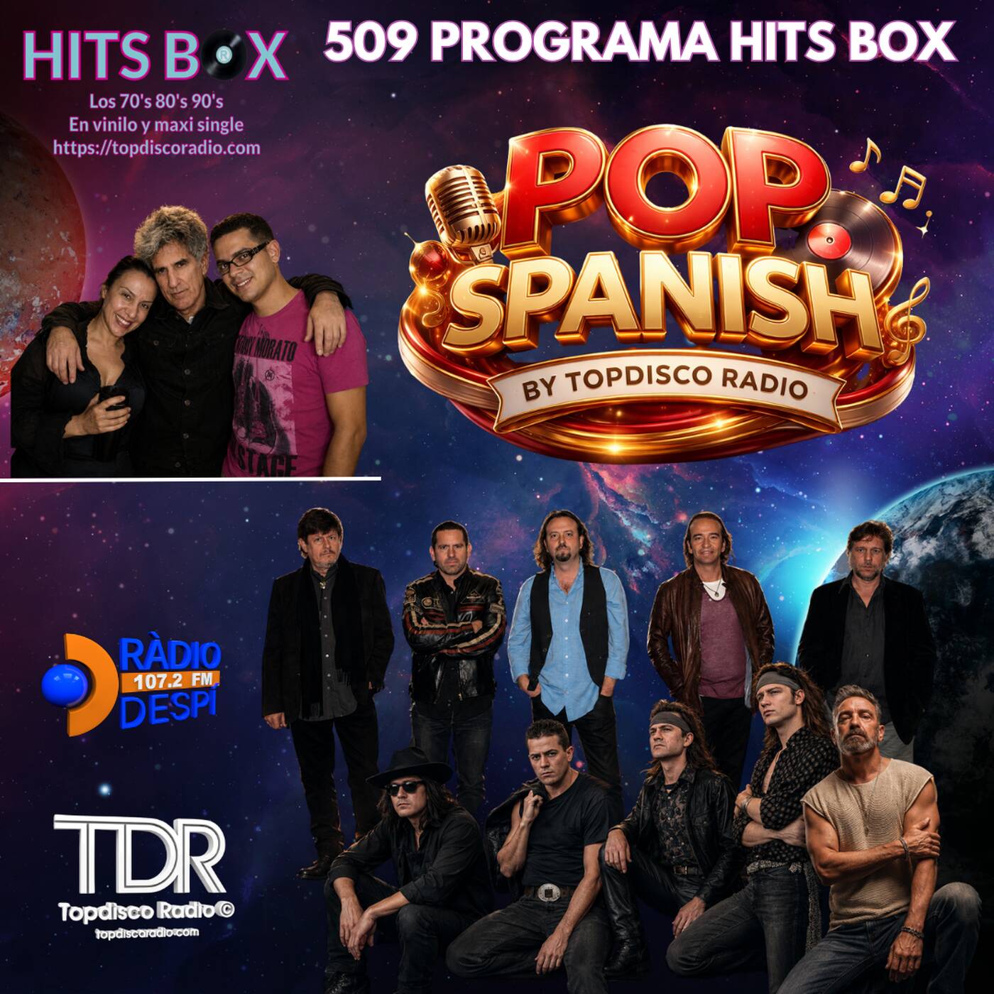 509 Programa Pop Spanish Hits Box episode artwork