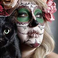 MUJER GATO - Dulce Ramirez Briones - DIA DE LOS MUERTOS - Fashion &amp; Photo - [ MEXICO ] by Radio X Interviews