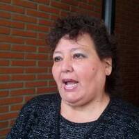 Susana Ustárez - Secretaria general de APOC - manifestación gremial by UNJu Radio 05