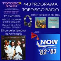 448 Programa Topdisco Radio – NOW Millennium 03-04 Vol.3 - Funkytown - 90Mania - 15.11.23 by Topdisco Radio