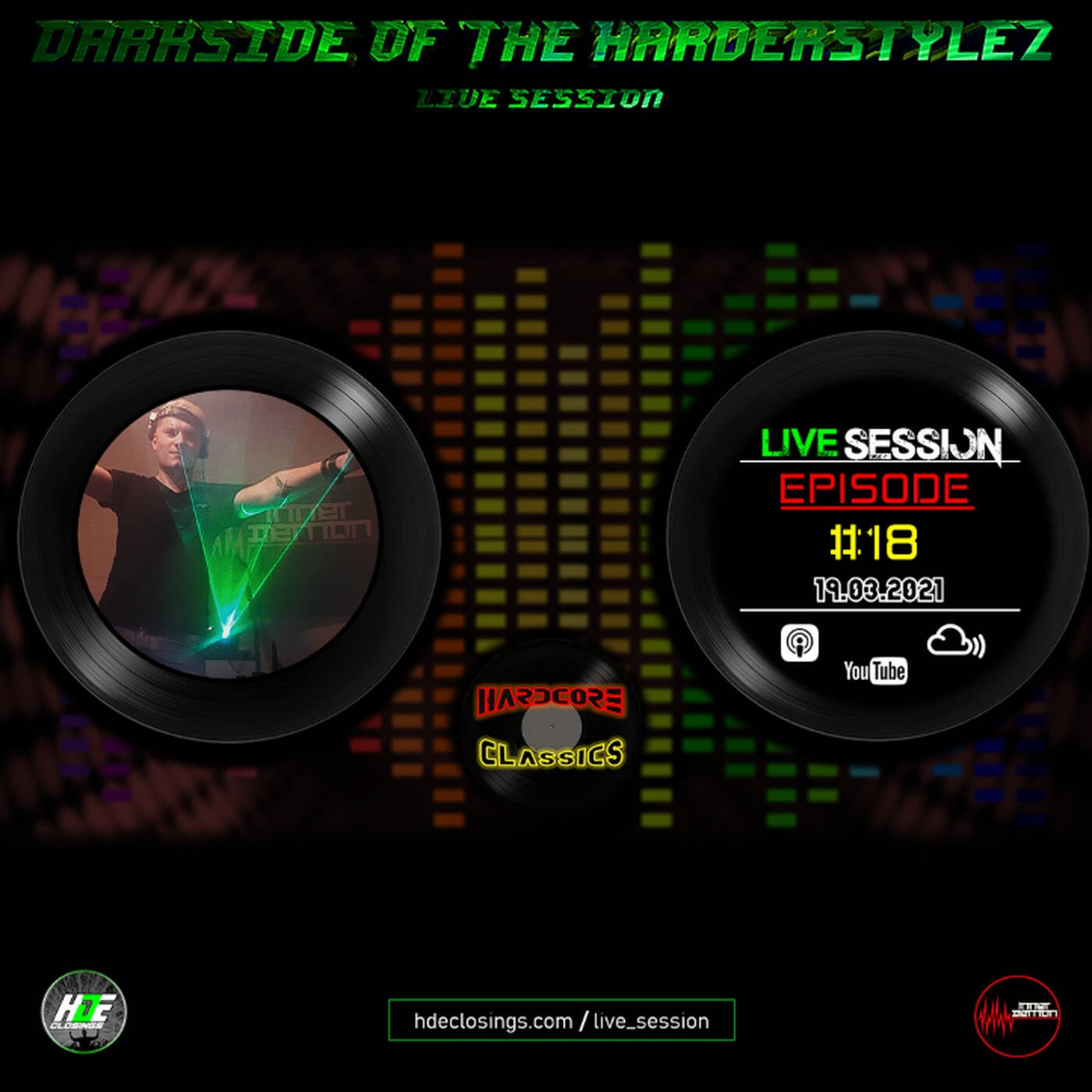 Darkside of the Harderstylez - Live Session\'s