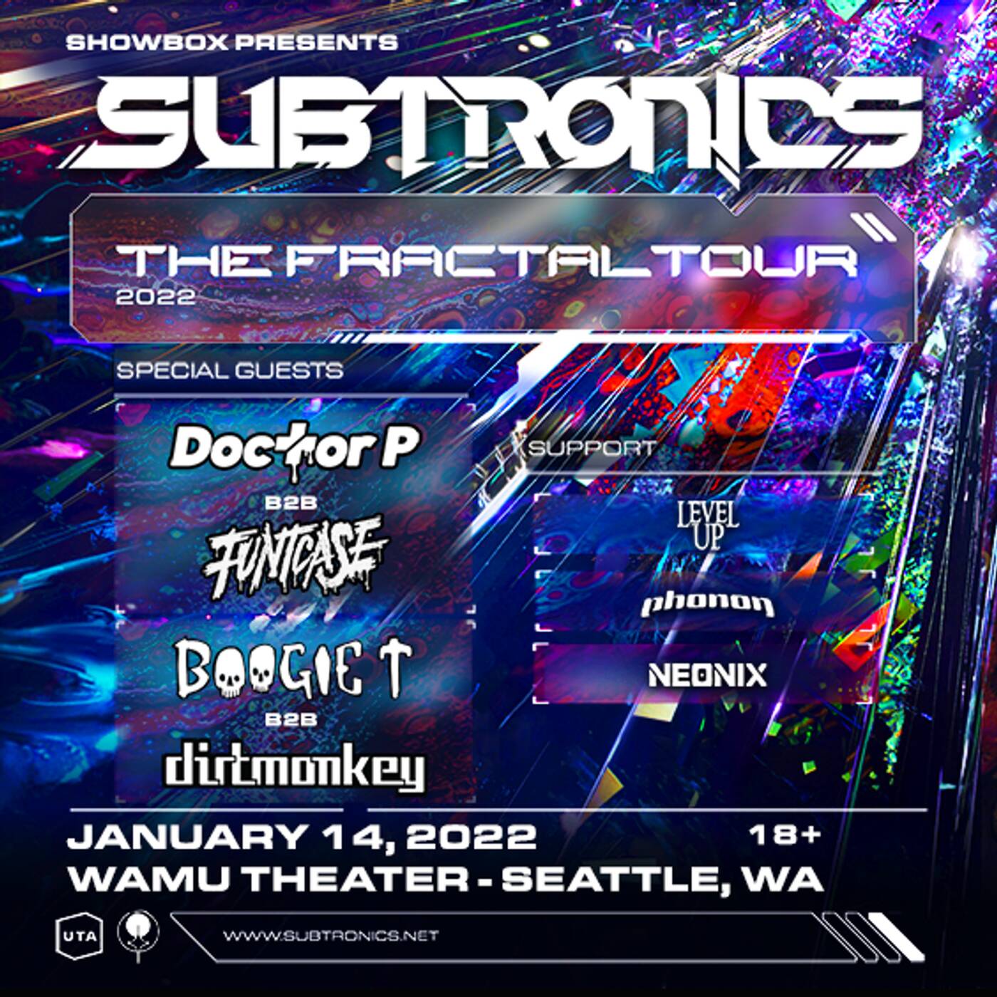 Subtronics - Live @ The Fractal Tour, WaMu Theater Seattle, United States - 14.01.2022 episode artwork
