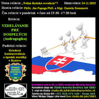 Vzdelávanie pre dospelých 481 - 2025-11-24 Kriedová kontrarevolúcia a úpadok morálky v školstve by Slobodný Vysielač