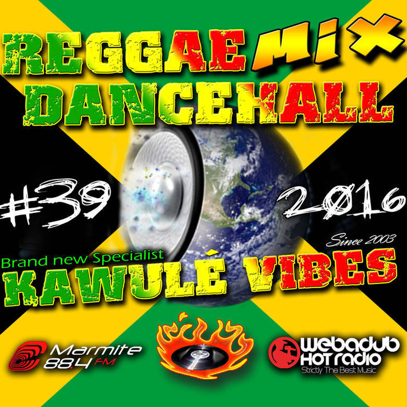 10.12.2016 Reggae Dancehall Kawulé Vibes Radio Show #39-2016