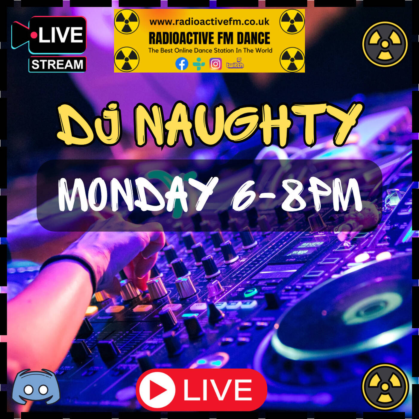 DJ NauGHty Monday Off The Cuff 6,1,25 episode artwork