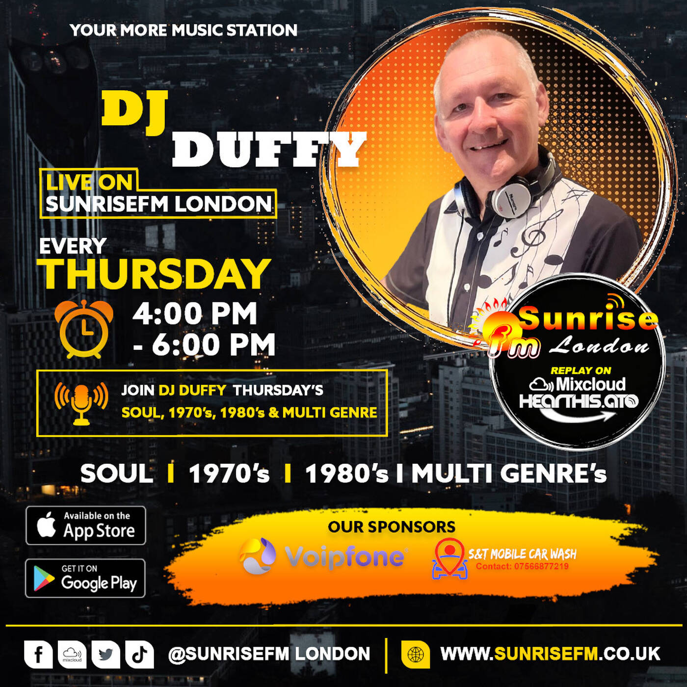 DJ Duffy (Duffy's Jukebox) - Thur 11th June 2026 episode artwork