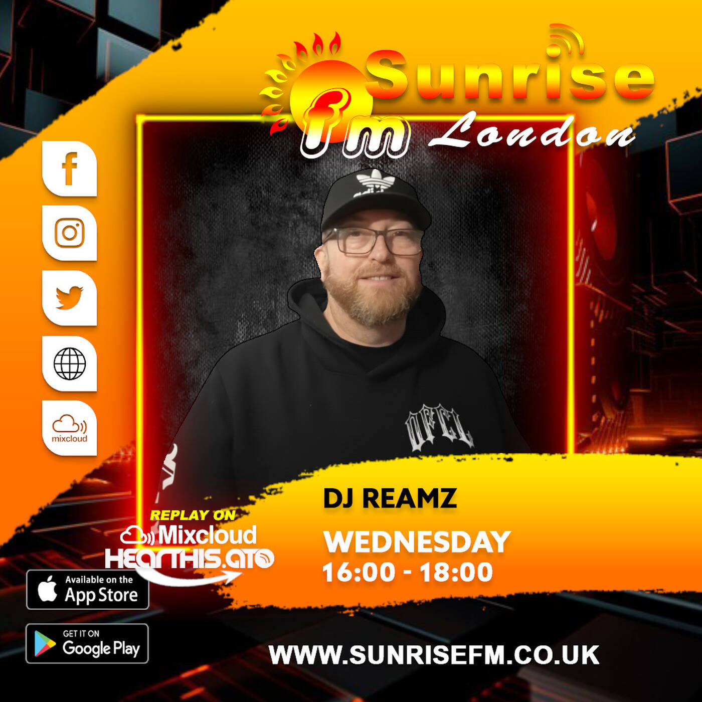 DJ Reamz - Wed 22nd Apr 2026 episode artwork