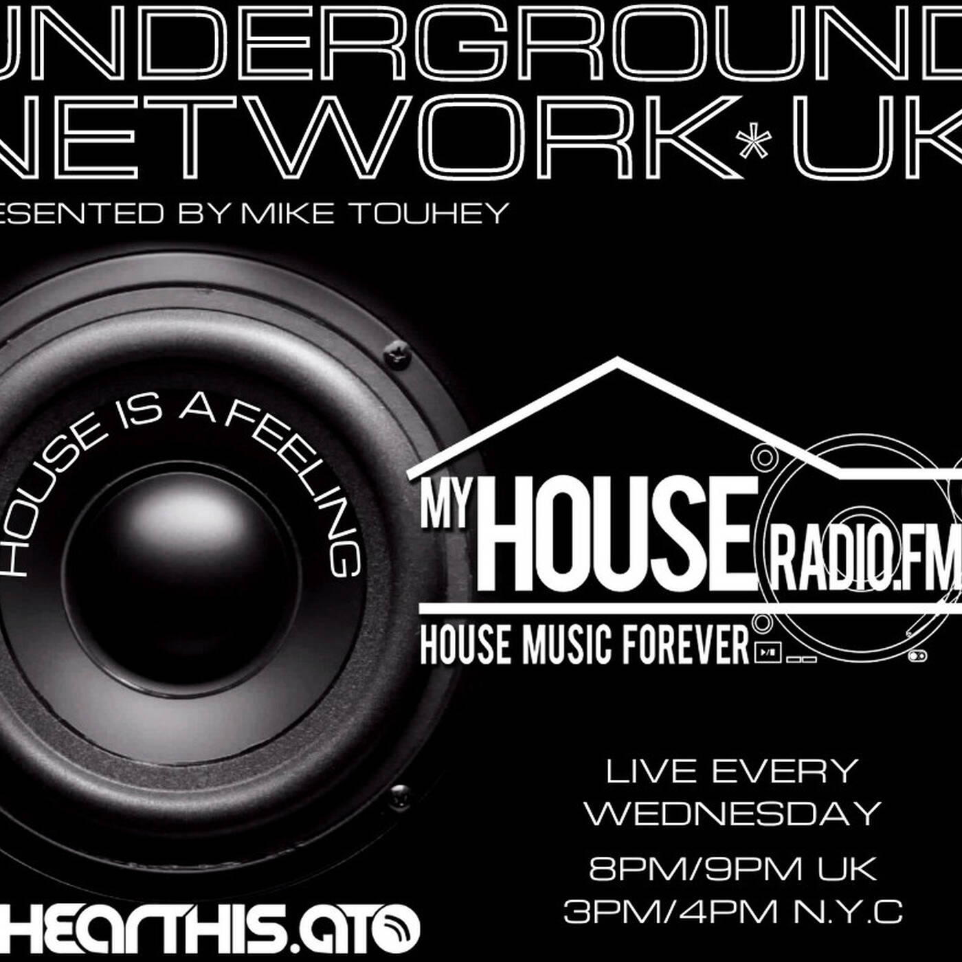 MIKE TOUHEY LIVE @ myhouseradio.fm 7-8-24  # H    O    U    S    E # episode artwork