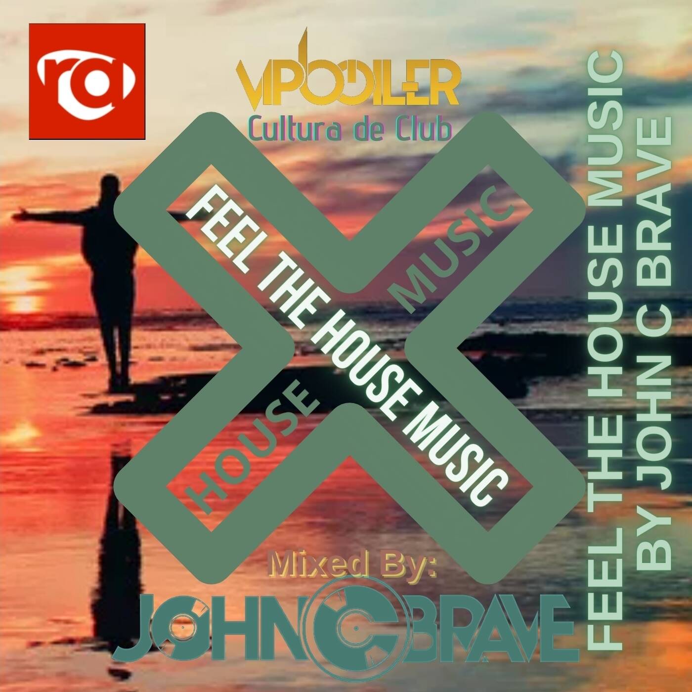 195 FEEL THE HOUSE MUSIC MIX 23 BY JOHN C BRAVE SZONA DJ 12 08 2023 episode artwork