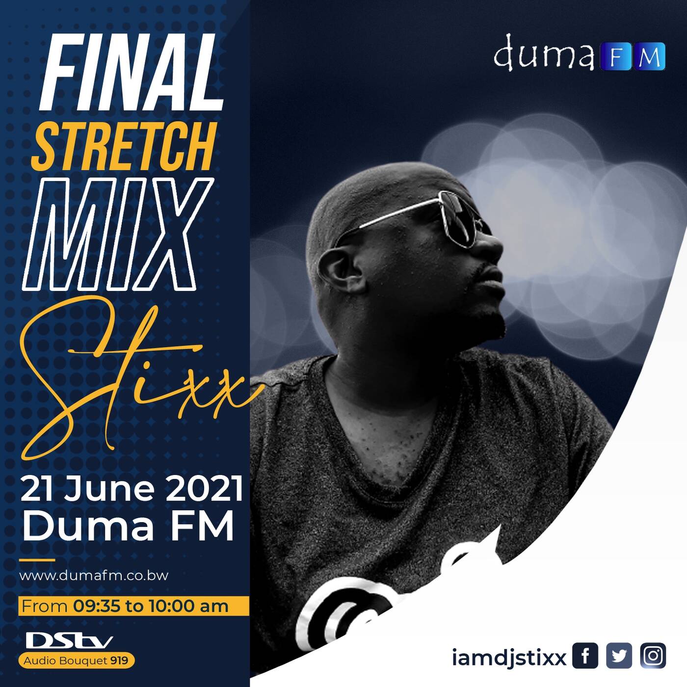Duma FM - The Final Stretch Mix - 21.06.21 - mixed by Stixx episode artwork