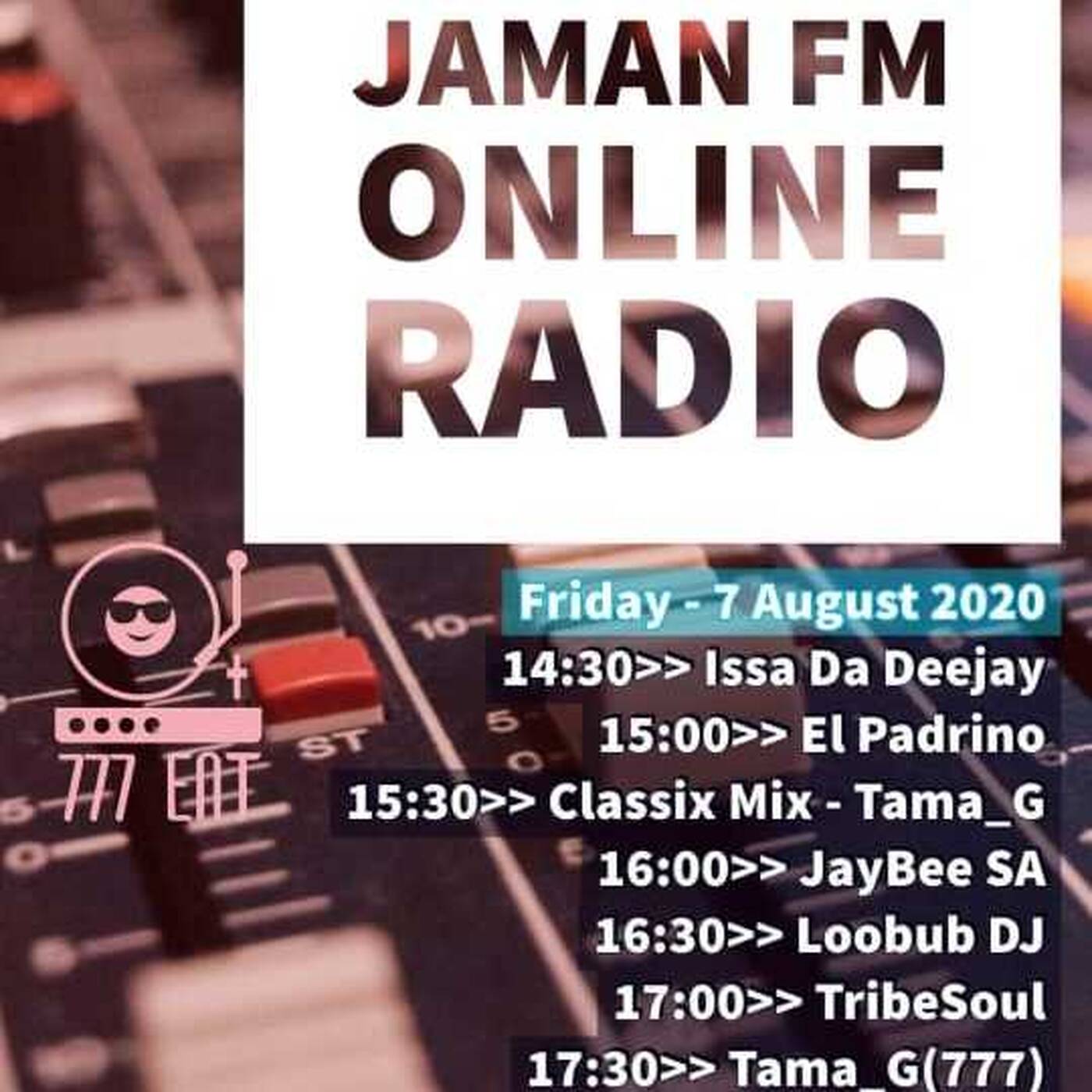 Jaman FM (7 August) Mixed by El Padrino episode artwork