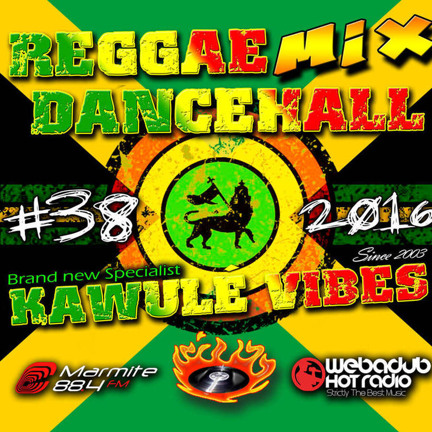03.12.2016 Reggae Dancehall Kawulé Vibes Radio Show #38-2016