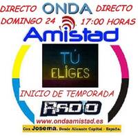 ONDAAMISTAD: 392-TU ELIGES -392 INICIO DE TEMPORADA (24.sep.2023) by ONDAAMISTAD