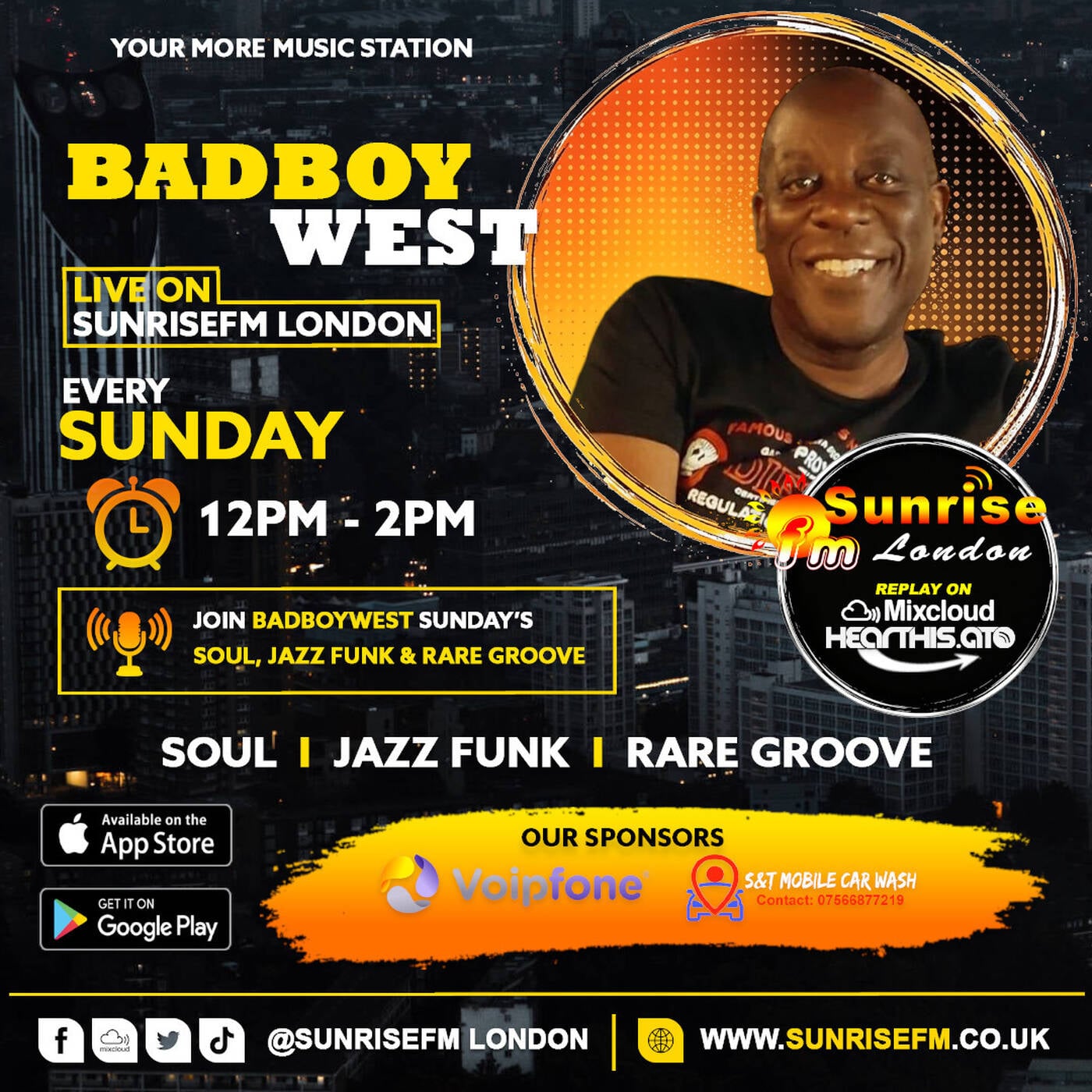 BadBoyWest - Sun 16th Aug 2026 episode artwork