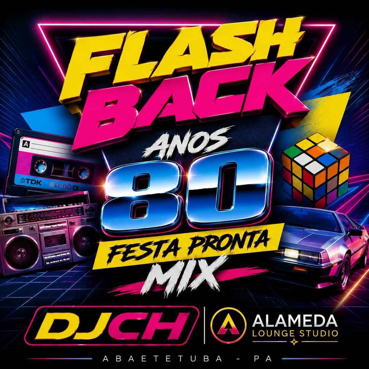 FLASH BACK ANOS 80 FESTA PRONTA MIX DJCH episode artwork