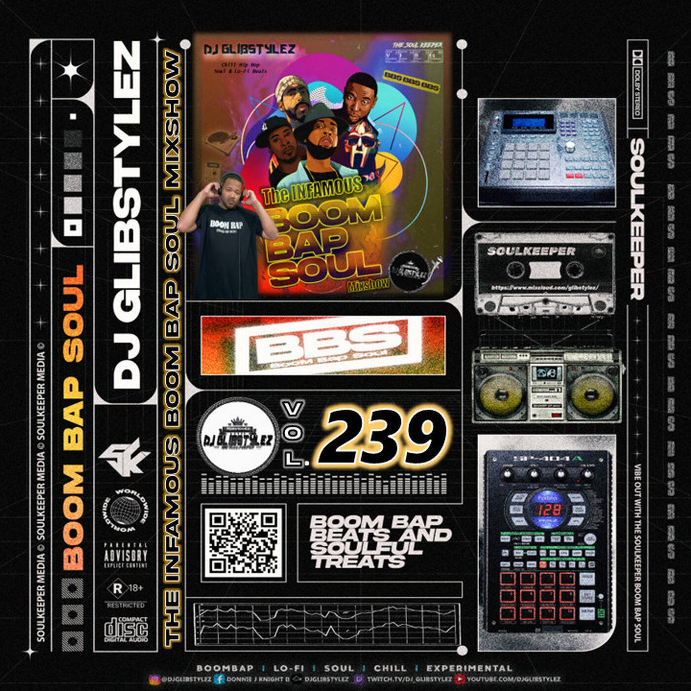 The INFAMOUS Boom Bap Soul & Underground Bangerz Hip Hop Mixshow