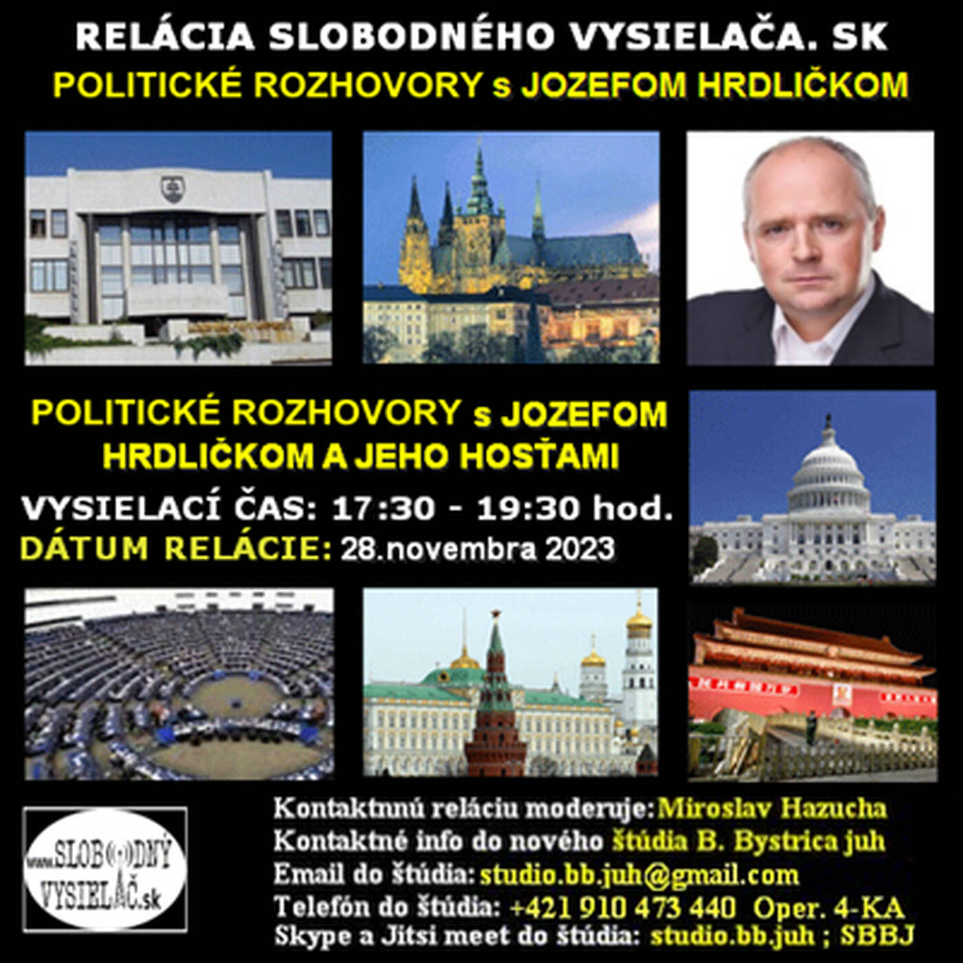 Politické rozhovory 183 - 2023-11-28 Zhodnotenie predčasných volieb a čo ďalej s KSS ? episode artwork