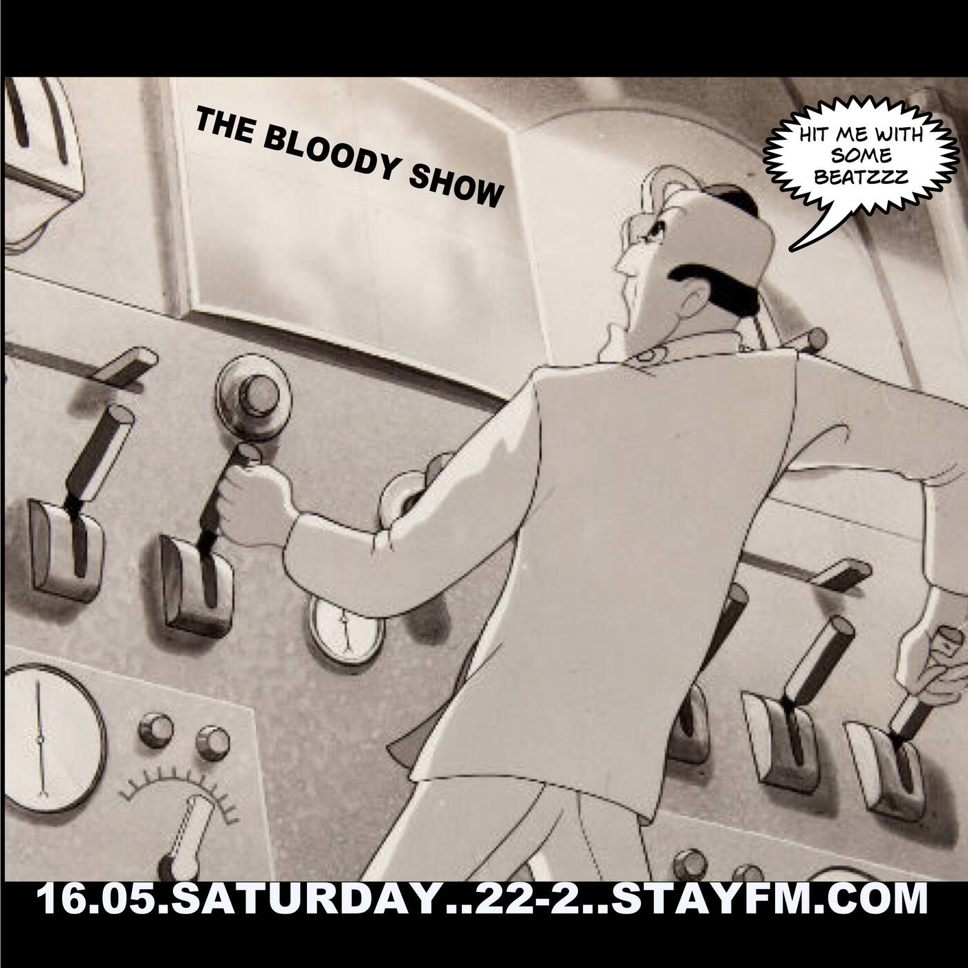  the bloody show 9 - dj master lu & dj bloody - 16.05.20 episode artwork