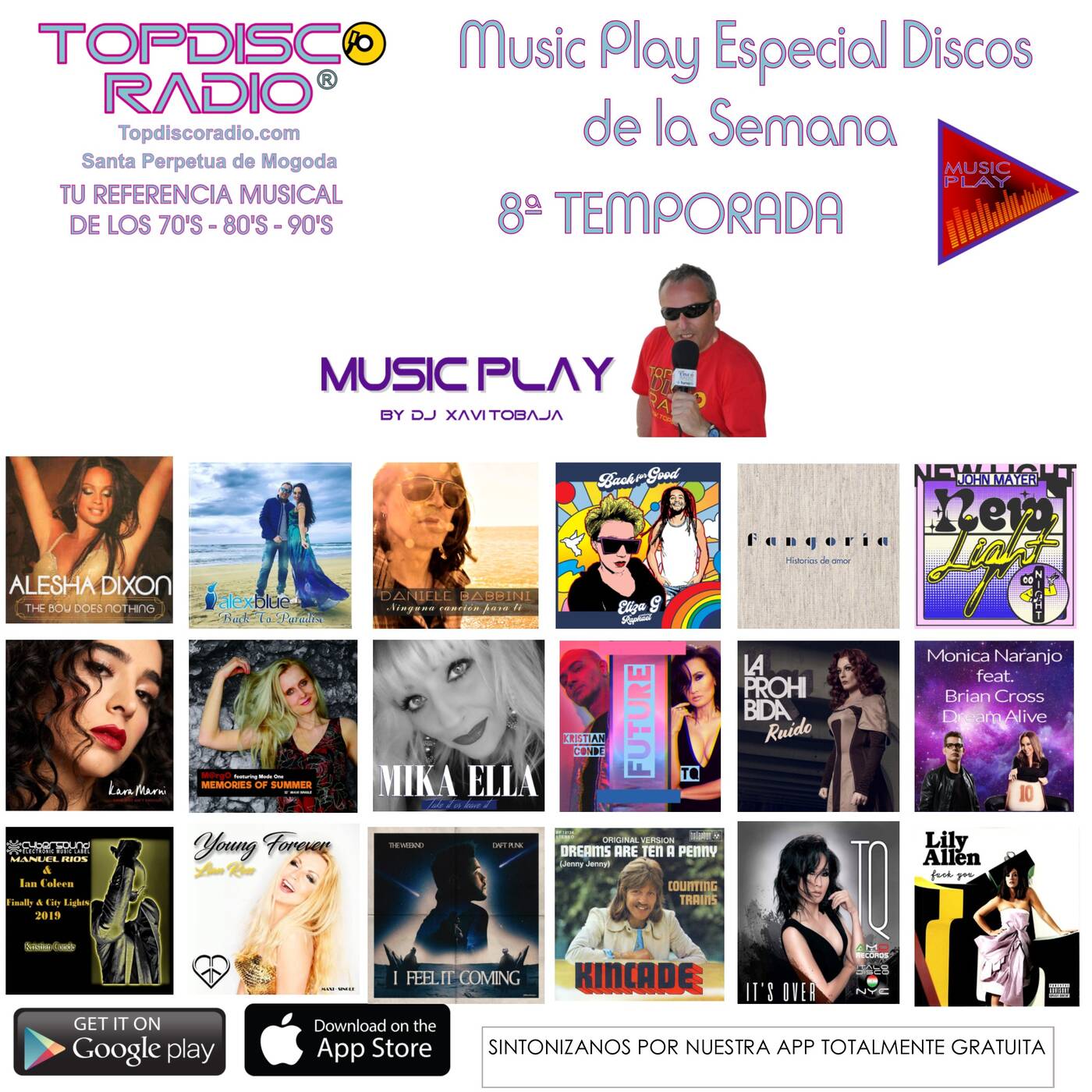 Music Play Programa 70 Discos Semana 8ª Temporada Topdisco Radio episode artwork