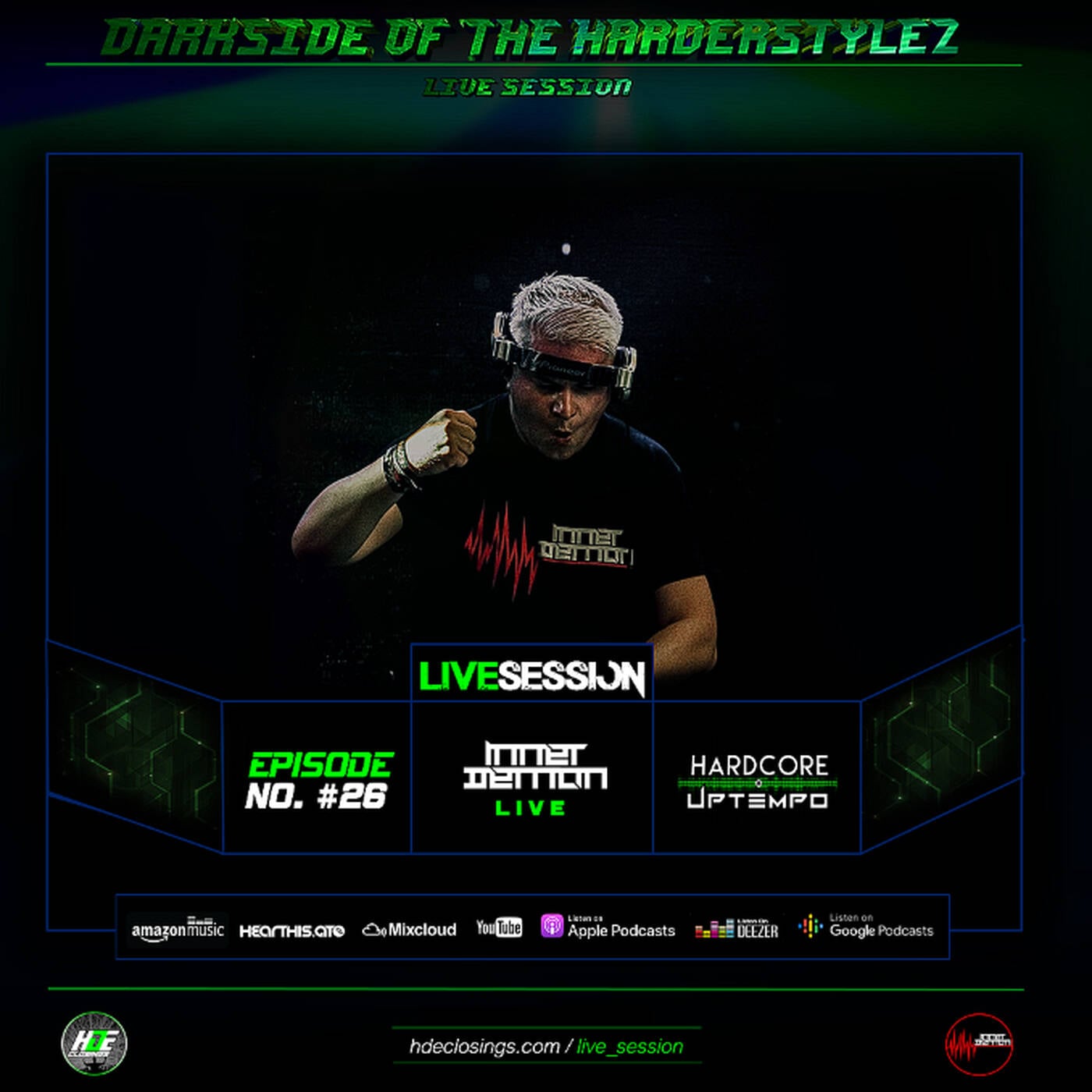 Darkside of the Harderstylez - Live Session\'s