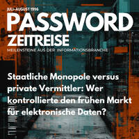 Staatliche Monopole versus private Vermittler: Wer kontrollierte den frühen Markt für elektronische Daten? by infobroker