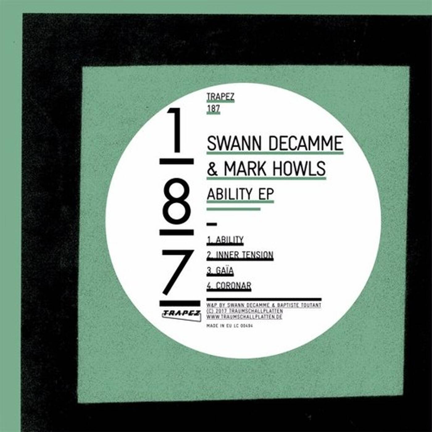 Swann Decamme & Mark Howls - Ability (Trapez 187) episode artwork
