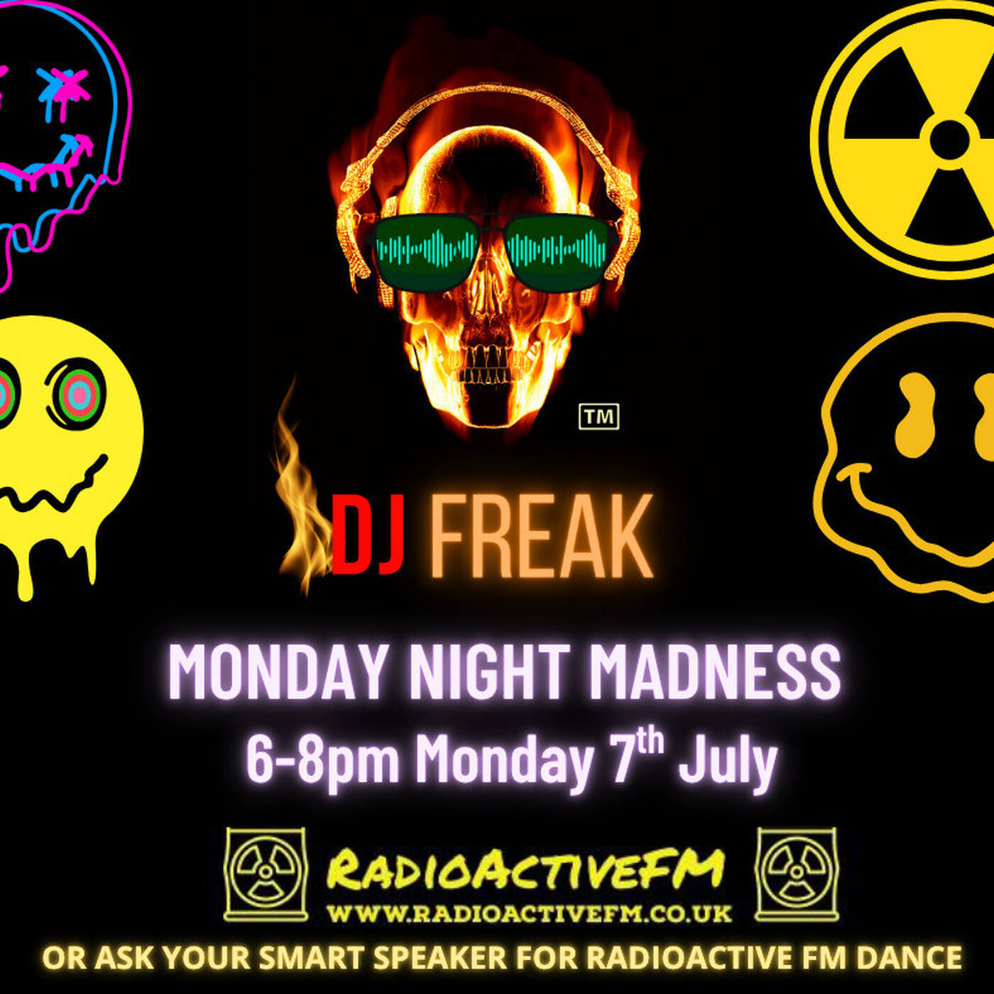 DJ Freak's Monday Night Madness 7.7.25 episode artwork