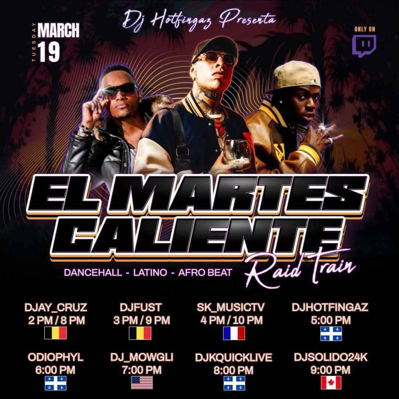 ELMARTESCALIENTERAIDTRAINHosted By @djhotfingaz 8-9PMEST‼️ |  @djkquicklive IN THE MIX (Mar 19, 2024) episode artwork