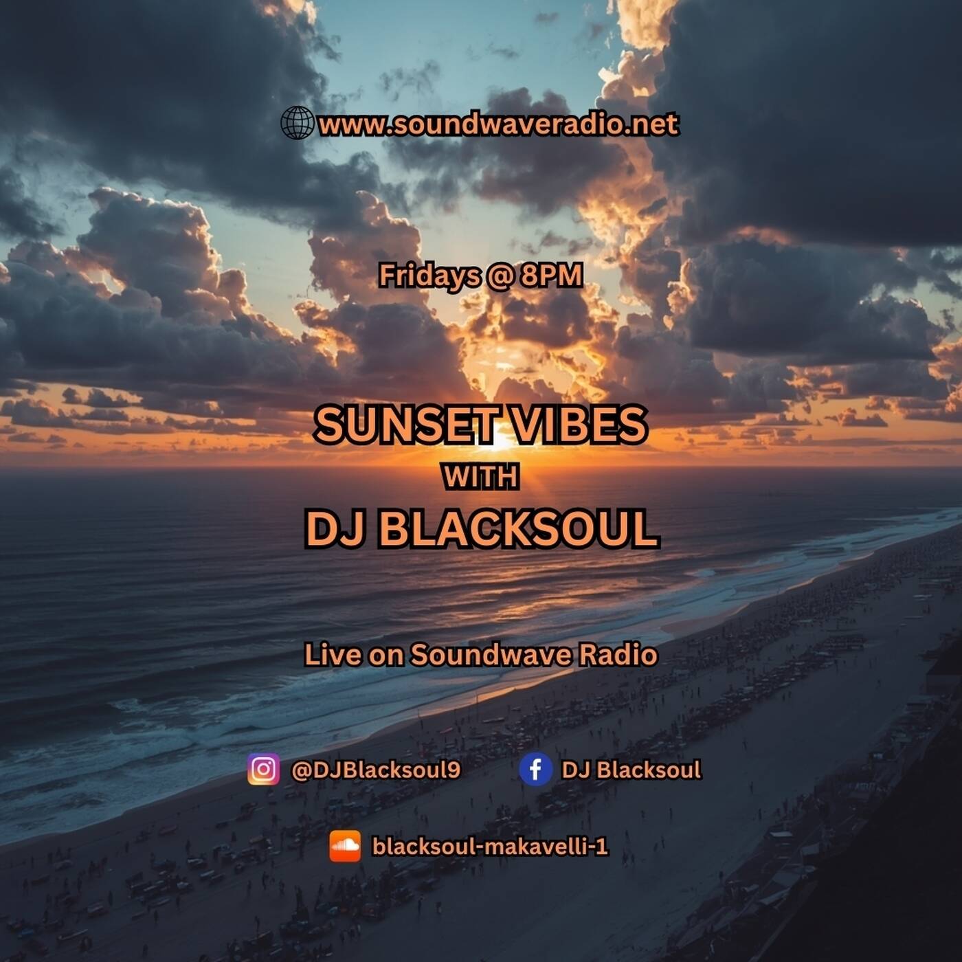 Sunset Vibes with DJ Blacksoul 17.04.26 episode artwork
