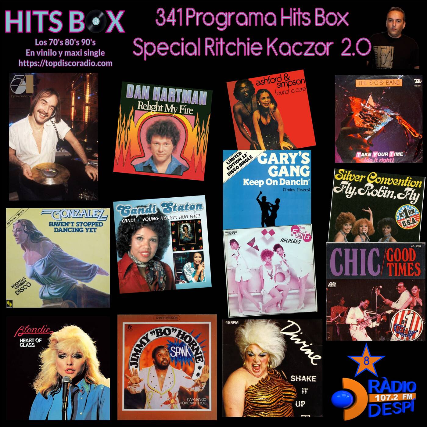 341 Programa Hits Box Vinyl Edition Especial Ritchie Kaczor 2.0 Studio 54 episode artwork