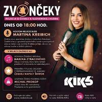 Zvončeky - 14.08.2026 - hosť: Martina Kraibich by Rádio KIKS